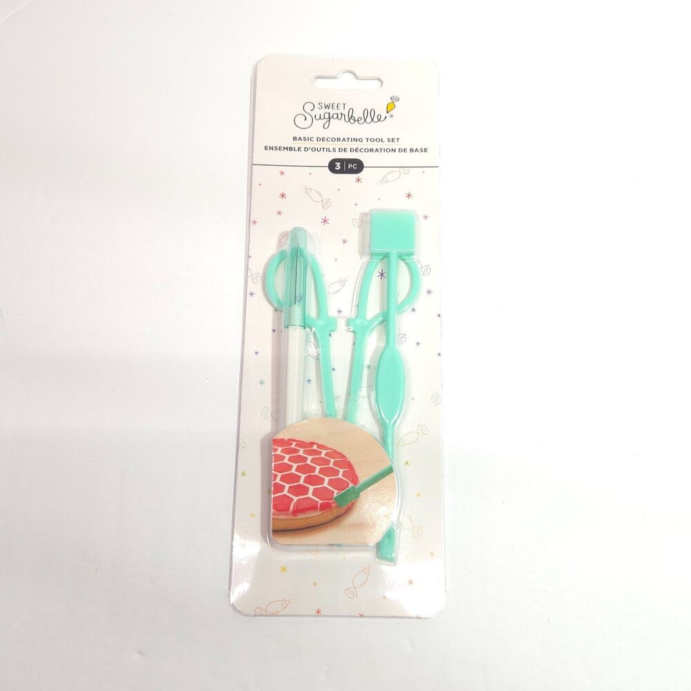 Sweet Sugarbelle Basic Decorating Tool Set 3 PC Cookie Craft Kit New